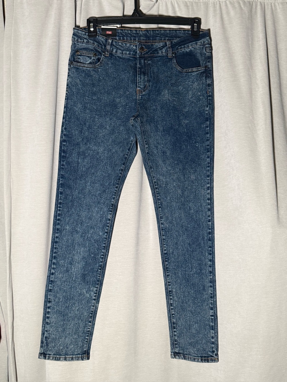 LING'S VINTAGE ACID WASH SKINNY JEANS Sz 13/14